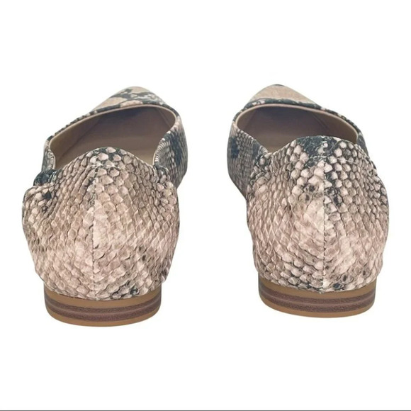 Sun + Stone Jilly Snake Print Womens Flat Loafers - Picture 5 of 12